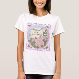 Dragonfly Rozen Moeder T-shirt