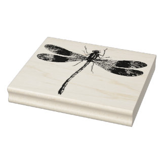  dragonfly Rubber Art Stamp Rubberstempel