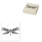 DRAGONFLY RUBBER STAMP RUBBERSTEMPEL (Gestempeld)
