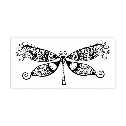 DRAGONFLY RUBBER STAMPS RUBBERSTEMPEL (Afrduk)