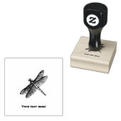 Dragonfly Rubberstempel (Gestempeld)
