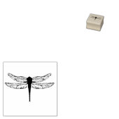 Dragonfly Rubberstempel (Gestempeld)