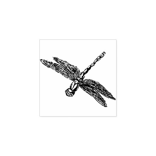 Dragonfly Rubberstempel (Afrduk)