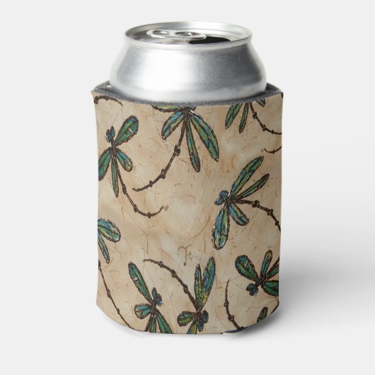 Dragonfly Rustic Cream Blikjeskoeler (Blikje Achterkant)