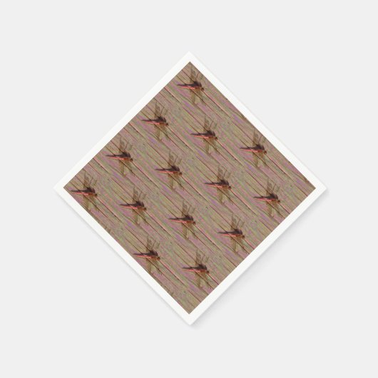 Dragonfly Rustic Servet (Hoek)