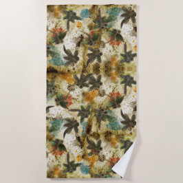 Dragonfly Rustic Splash Beach Towel Strandlaken