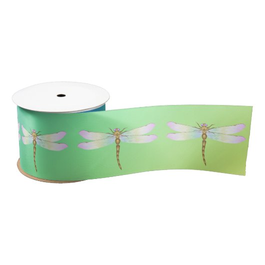 Dragonfly Satijnen Lint (Spoel)