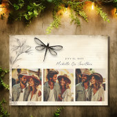 Dragonfly Schets  Tijdschrift Bruiloft Save The Date