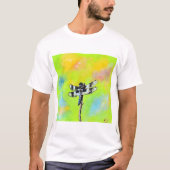 Dragonfly schilderen t-shirt (Voorkant)