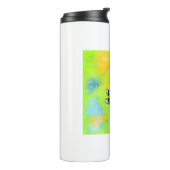 Dragonfly schilderen thermosbeker (Gedraaid links)