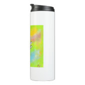 Dragonfly schilderen thermosbeker (Geroteerd rechts)