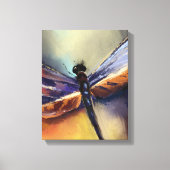 Dragonfly schilderij canvas afdruk (Voorkant)