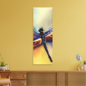 Dragonfly schilderij canvas afdruk (Insitu (Woonkamer))