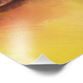 Dragonfly schilderij foto afdruk (Hoek)