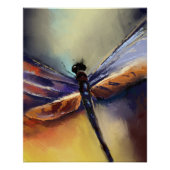 Dragonfly schilderij perfect poster (Voorkant)