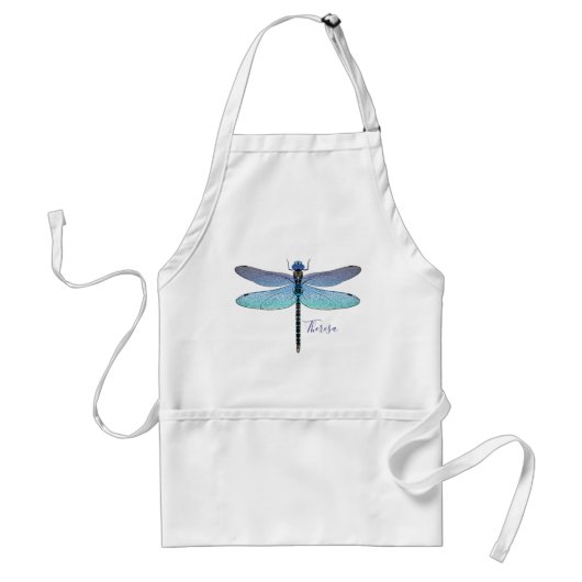 Dragonfly-Schort voor volwassenen en Kinderen Standaard Schort (Voorkant)