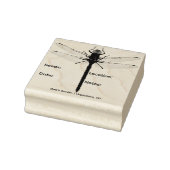 Dragonfly Seed Saver Packet Ink Stamp Rubberstempel (Stempel)