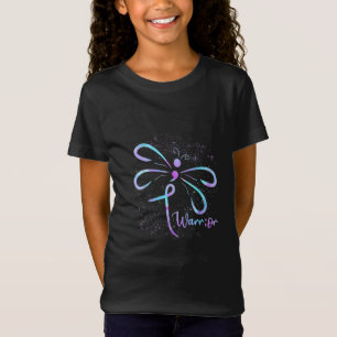 Dragonfly Semicolon: Voorlichting over zelfmoord T-shirt