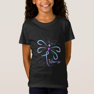 Dragonfly Semicolon: Voorlichting over zelfmoord T-shirt