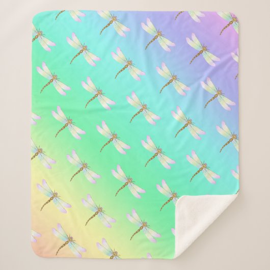 Dragonfly Sherpa Deken (Voorkant)