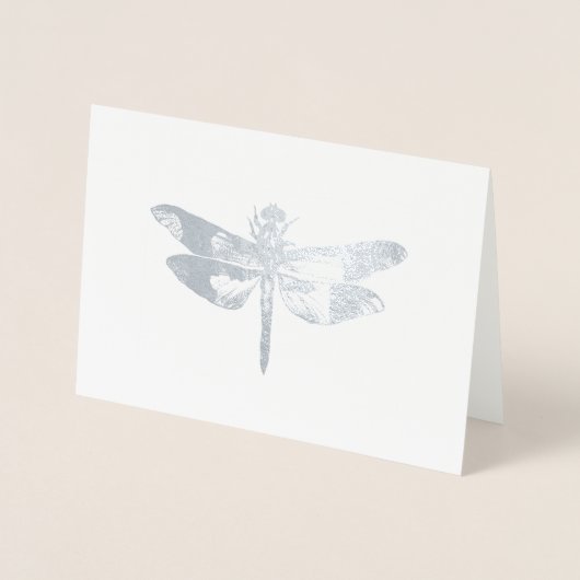 Dragonfly Shimmer Folie Kaarten (Voorkant)