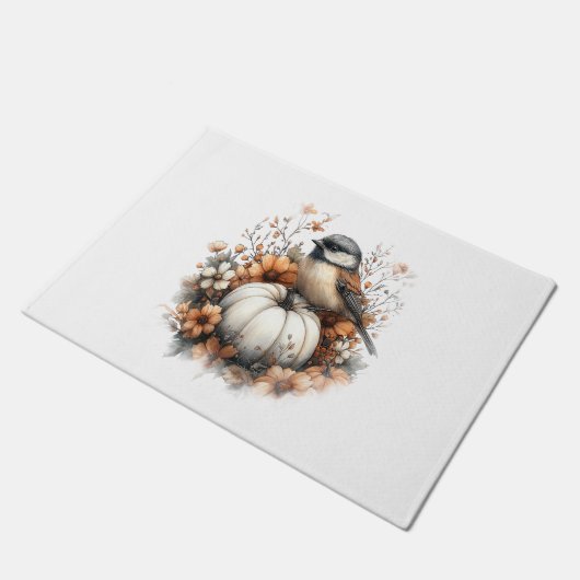 Dragonfly Shirt Country Pumpkin Deurmat (Schuin)