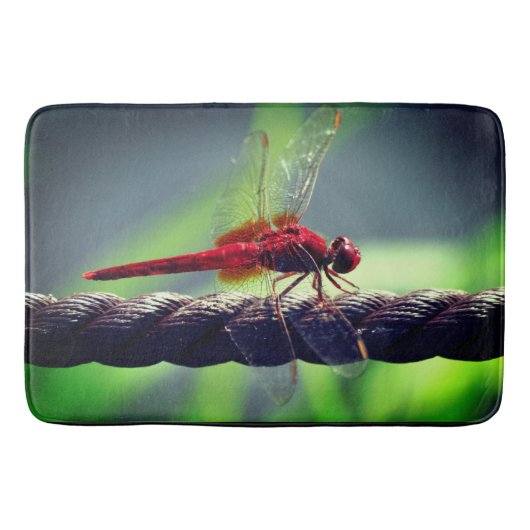 Dragonfly Shower Curtain Badmat (Voorkant)