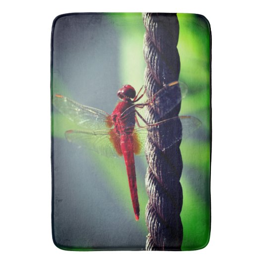 Dragonfly Shower Curtain Badmat (Voorkant Verticaal)
