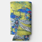 Dragonfly skinny koelbox seltzer blikjeskoeler (Achterkant)