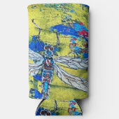 Dragonfly skinny koelbox seltzer blikjeskoeler (Voorkant)