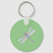 DRAGONFLY-sleutelhanger (groen) Sleutelhanger (Achterkant)