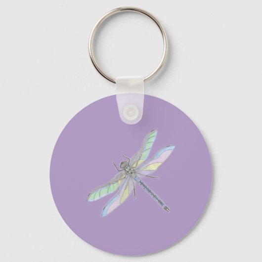 DRAGONFLY sleutelhanger (lavendel) (Voorkant)