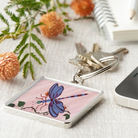 Dragonfly-Sleutelhanger Sleutelhanger (Zijkant)