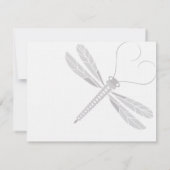 Dragonfly sparen de Kaarten van de Datum (Achterkant)