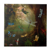 Dragonfly-speelplaats Tegeltje (Voorkant)