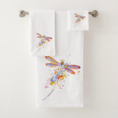 Dragonfly-spier Bad Handdoek (Insitu)