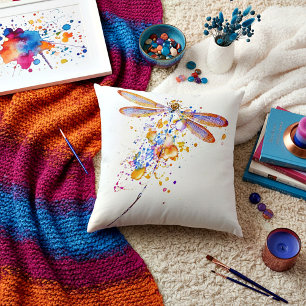 Dragonfly-spier Kussen