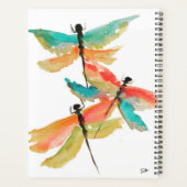 Dragonfly spiraalplaat (8,5 x 11) planner (Achterkant)