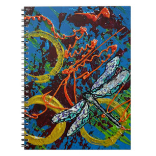 Dragonfly Spiral Foto Notitieboek