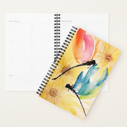 Dragonfly Spiral Planner (Display)