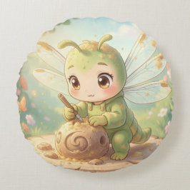Dragonfly – Star Nectar of the Silent Night.1 Rond Kussen