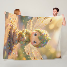 Dragonfly – Star Nectar of the Silent Night.5 Fleece Deken