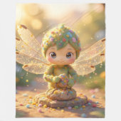 Dragonfly – Star Nectar of the Silent Night.5 Fleece Deken (Voorkant)