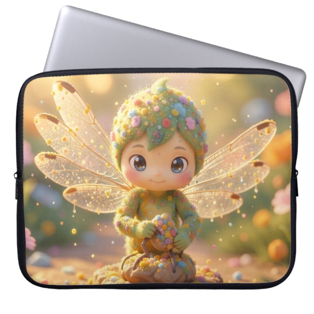 Dragonfly – Star Nectar of the Silent Night.5 Laptop Sleeve (Voorkant)