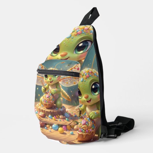 Dragonfly – Star Nectar of the Silent Night.6 Sling Bag (Rechterhoek)
