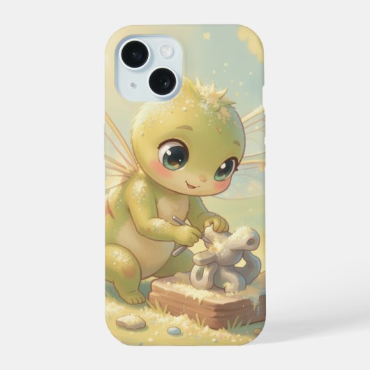 Dragonfly – Star Nectar of the Silent Night iPhone 15 Case (Achterkant)