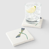 Dragonfly Stenen Onderzetter (Zijkant)