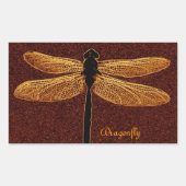 Dragonfly Sticker (Voorkant)