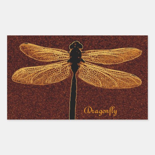 Dragonfly Sticker (Voorkant)
