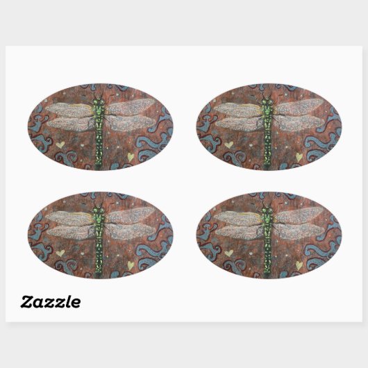 Dragonfly Sticker (Vel)
